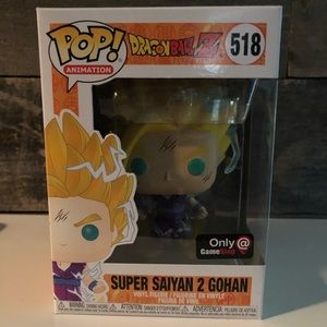 Funko Pop Dragon Ball Z Super Saiyan 2 Gohan #518